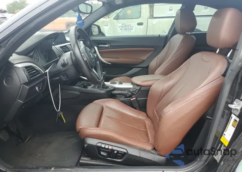 2015 BMW M235I из США, поврежденный, VIN WBA1J7C55FV289435